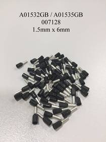 A01532GB / A01535GB / 007128 Insulated Black Ferrules