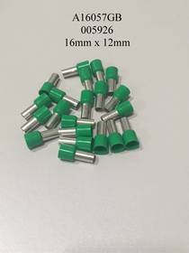 A16057GB / 005926 Insulated Green Ferrules