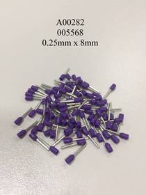 A00282 / 005568 Insulated Violet Ferrules