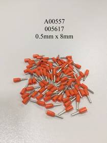 A00557 / 005617 Insulated Orange Ferrules