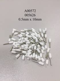 A00572 / A00575 / 005626 Insulated White Ferrules