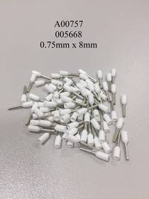 A00757 / 005668 Insulated White Ferrules