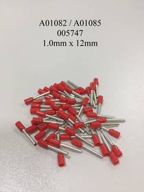 A01082 / A01085 / 005747 Insulated Red Ferrules