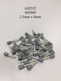 A02552 / 005809 Insulated Grey Ferrules