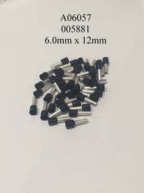 A06057 / 005881 Insulated Black Ferrules