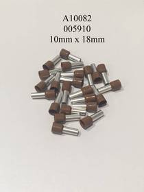 A10082 / 005910 Insulated Brown Ferrules