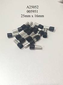 A25052 / 005951 Insulated Black Ferrules