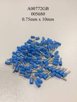 A00772GB / 005680 Insulated Blue Ferrules