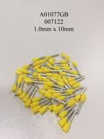 A01077GB / 007122 Insulated Yellow Ferrules