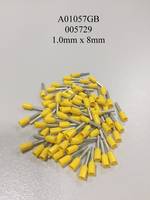 A01057GB / 005729 Yellow Ferrules - REDUCED