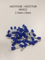 A02555GB / A02557GB / 005822 Insulated Blue Ferrules