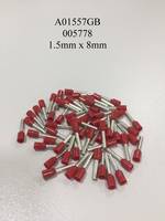 A01557GB / 005778 Insulated Red Ferrules