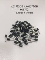 A01572GB / A01575GB / 005792 Insulated Black Ferrules