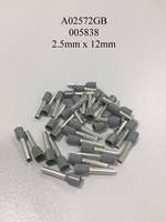 A02572GB / 005838 Insulated Grey Ferrules