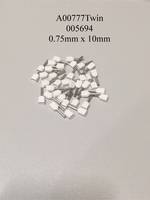 A00777TWIN / 005694 Insulated White Ferrules