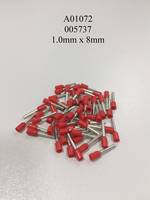 A01072 / A01075 / 005737 Insulated Red Ferrules
