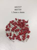 A01537 / 005759 Insulated Red Ferrules