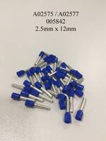 A02575 / A02577 / 005842 Insulated Blue Ferrules