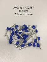 A02585 / A02587 / 005849 Insulated Blue Ferrules