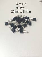 A25072 / 005957 Insulated Black Ferrules